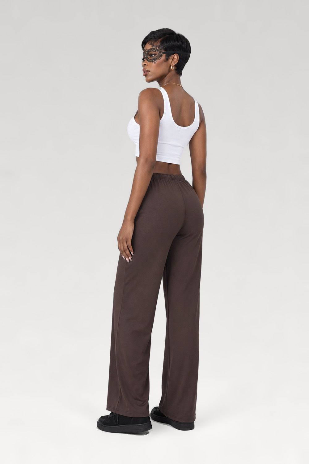 Pantalon de yoga à jambes larges