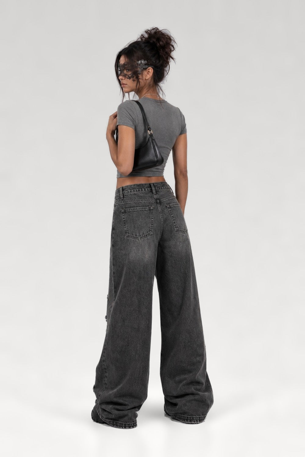 Jean baggy déchiré vintage