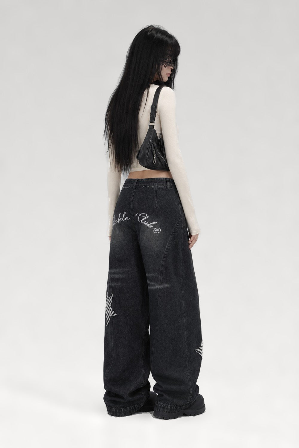 Jean droit vintage Y2K