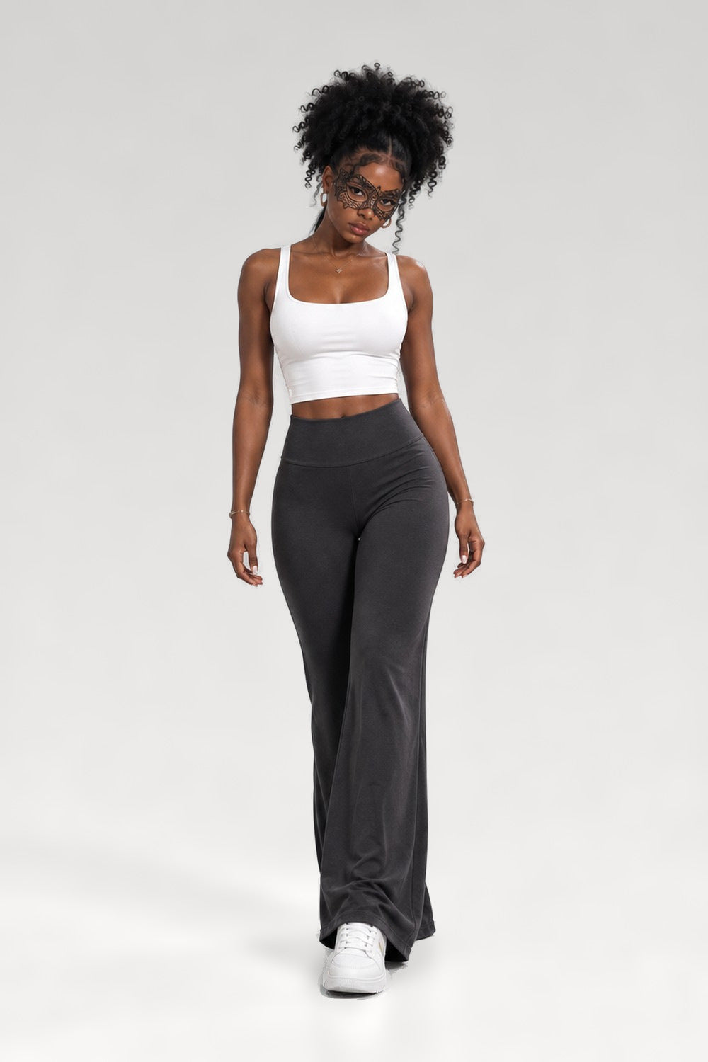 Legging évasé taille haute