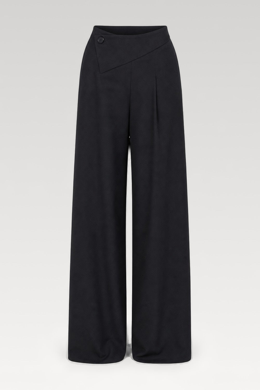 Pantalon de costume drapé