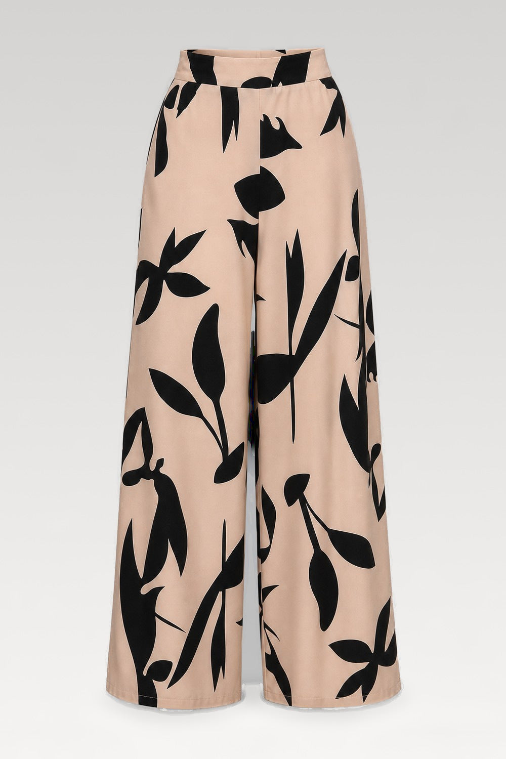 Pantalon large imprimé