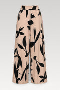 Pantalon large imprimé