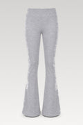 Pantalon évasé noir ou gris