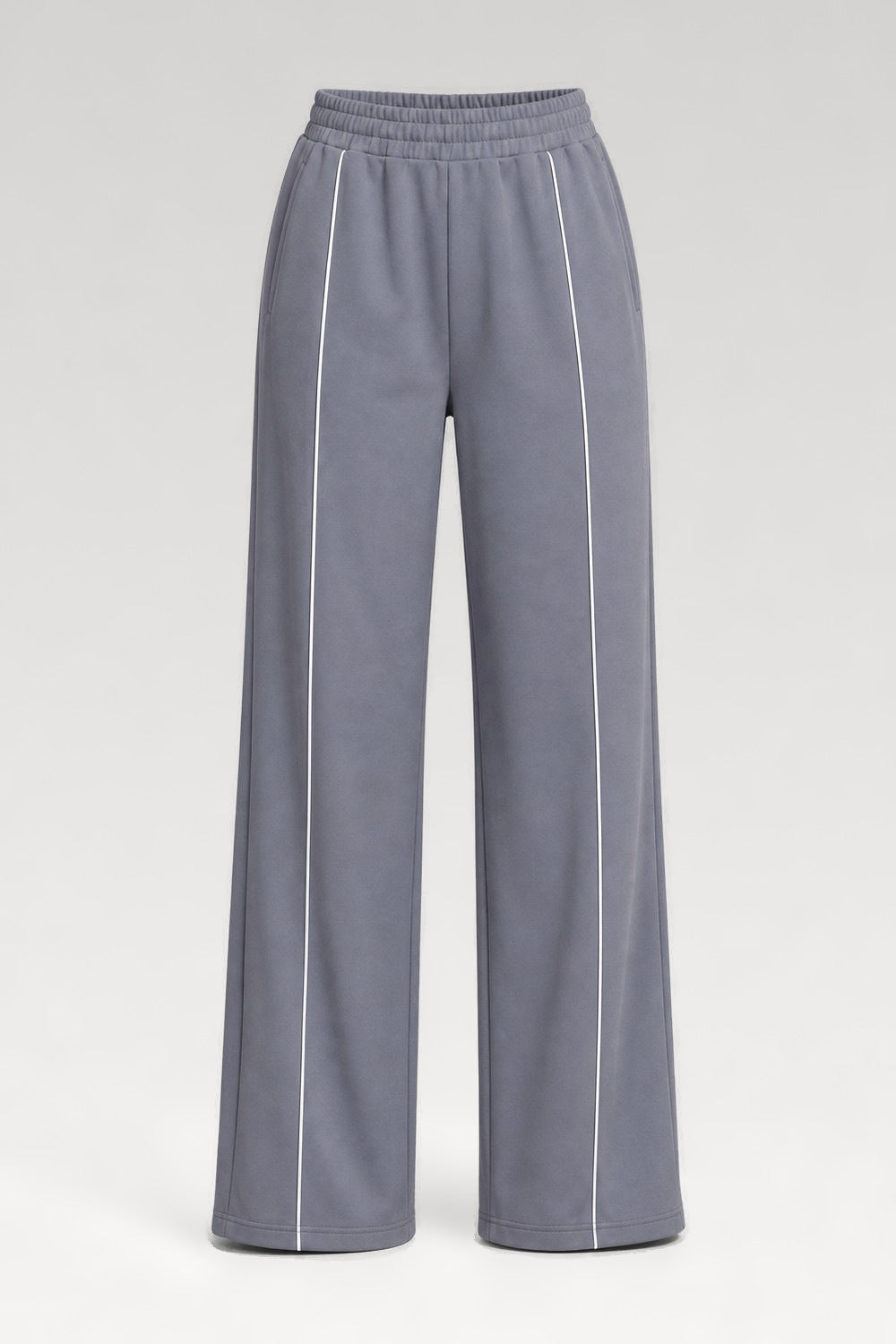 Pantalon droit extensible taille haute