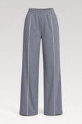 Pantalon droit extensible taille haute