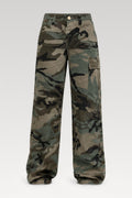 Pantalon cargo camouflage