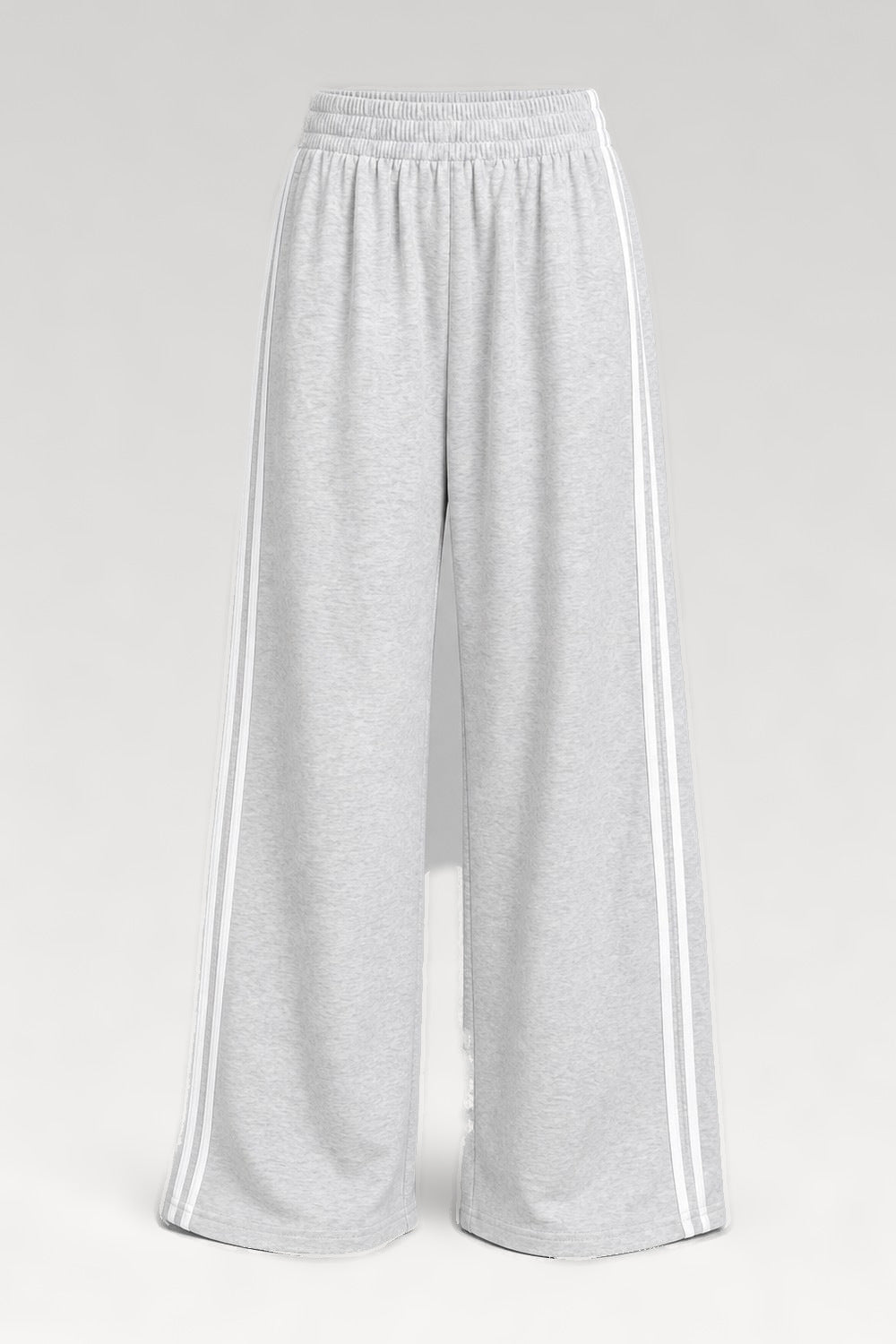 Pantalon large rayé