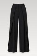 Pantalon baggy plissé large