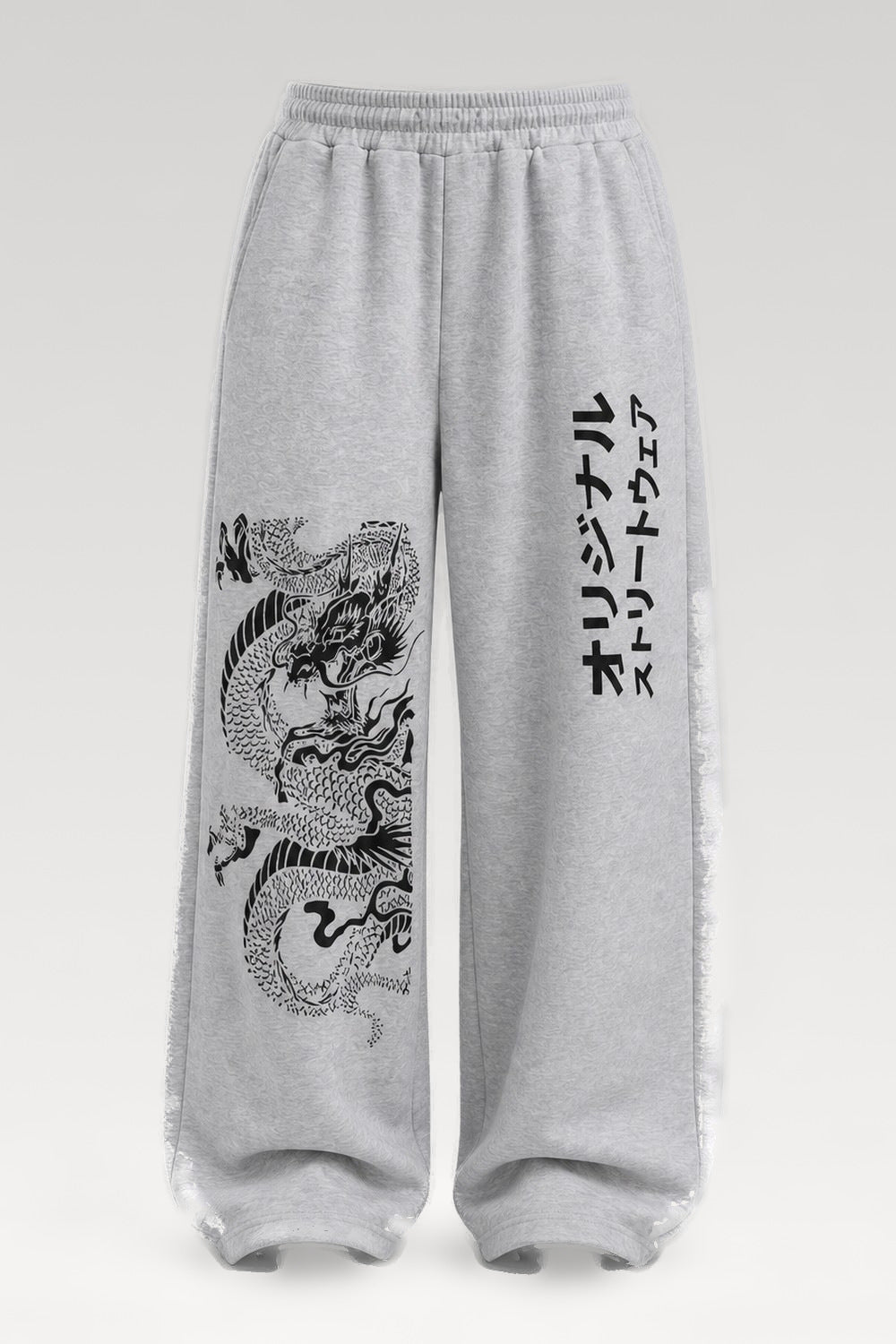 Pantalon de sport imprimé dragon