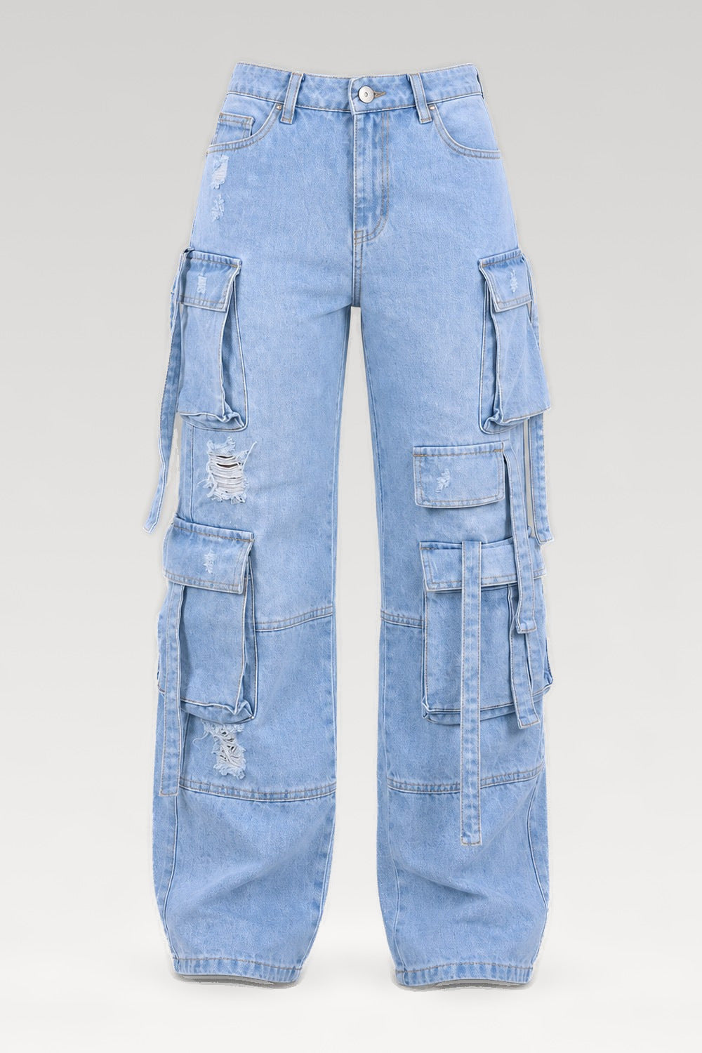 Jean workwear multi-poches
