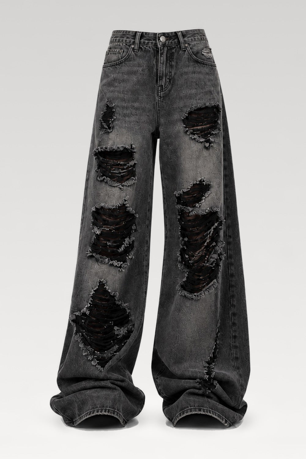 Jean baggy déchiré vintage
