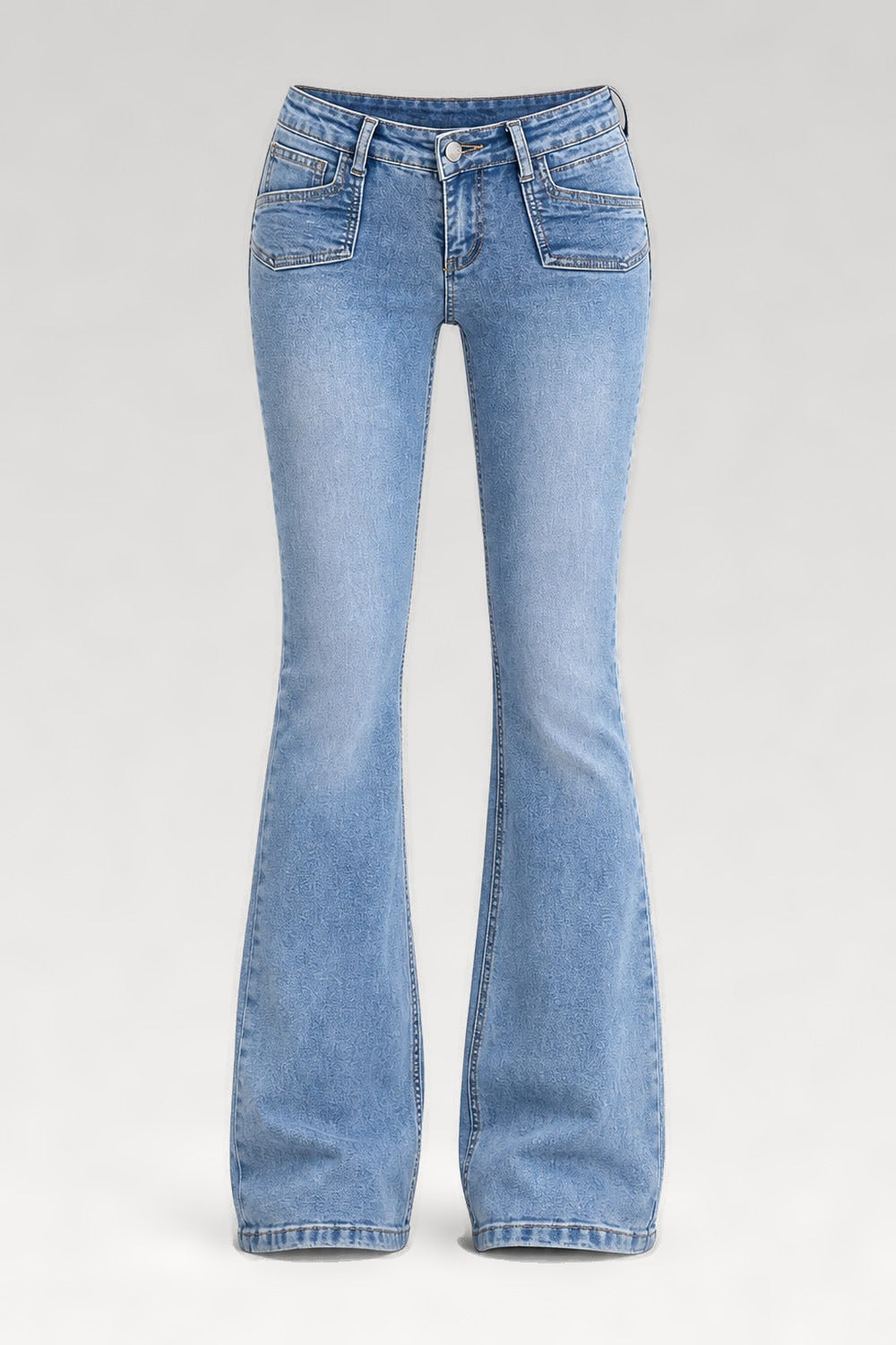 Jean taille basse stretch