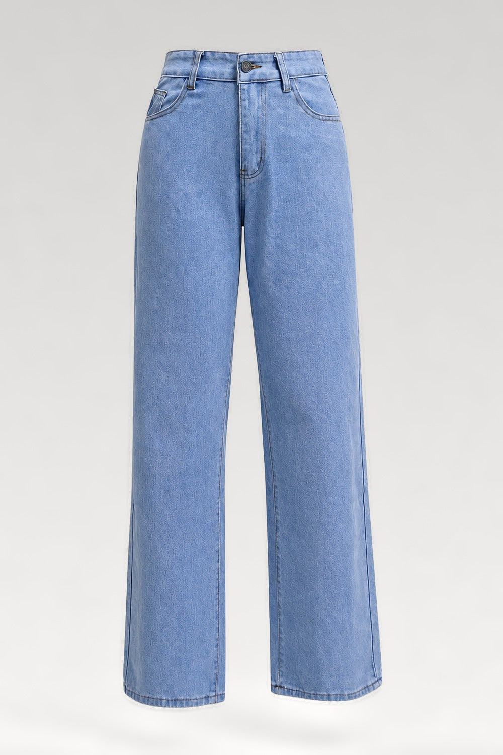 Jean taille haute déchiré