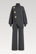 Ensemble en tricot pull et pantalon large