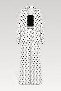 Ensemble chemise à pois et pantalon large