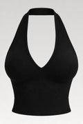 Brassière sport col halter