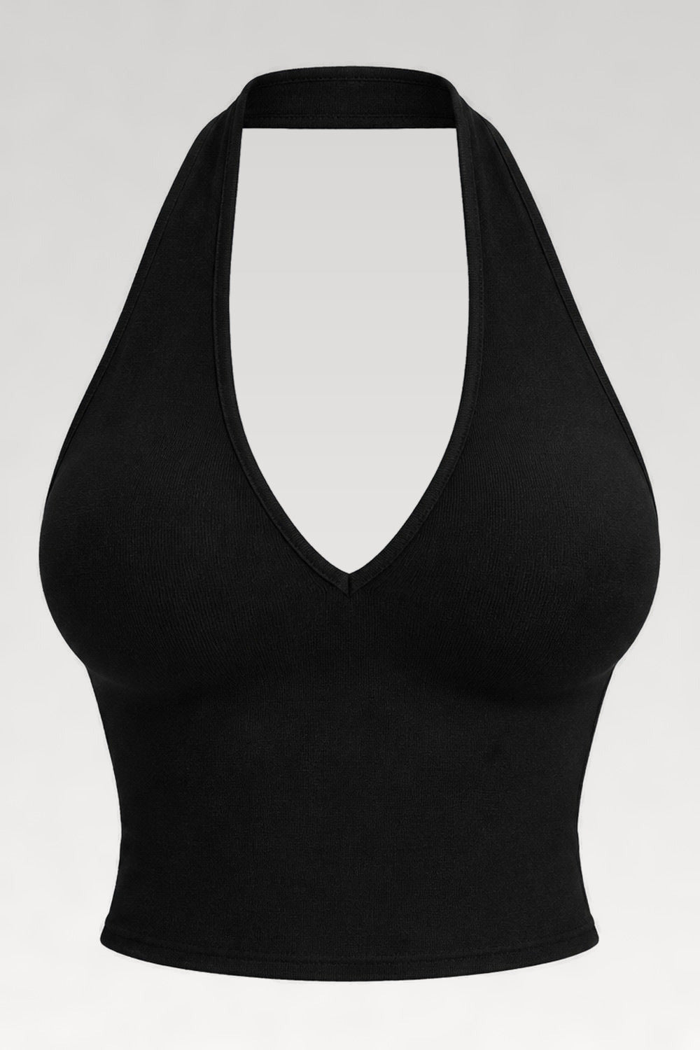 Brassière sport col halter