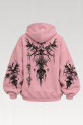Sweat à capuche gothique