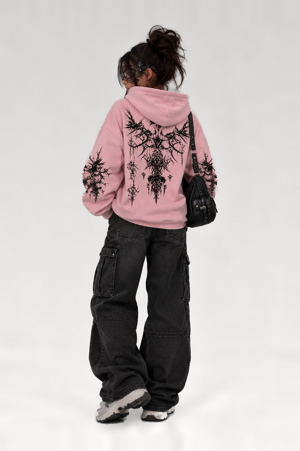 Sweat à capuche gothique
