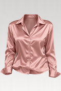 Chemise à col boutonné
