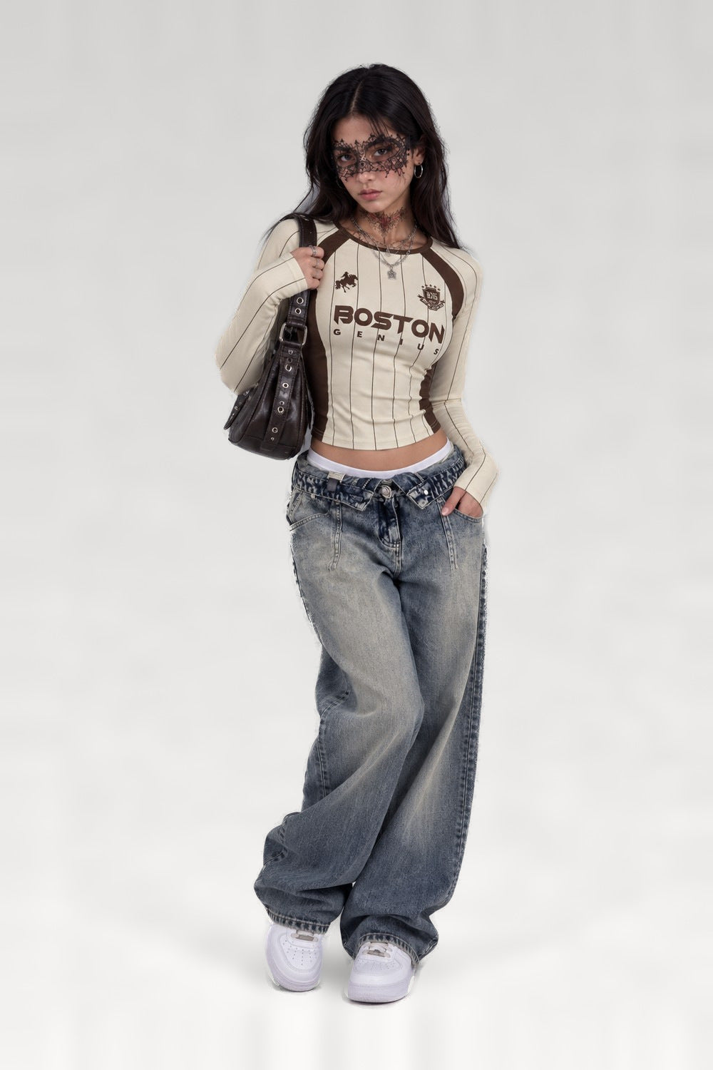 T-shirt manches longues Boston Pony