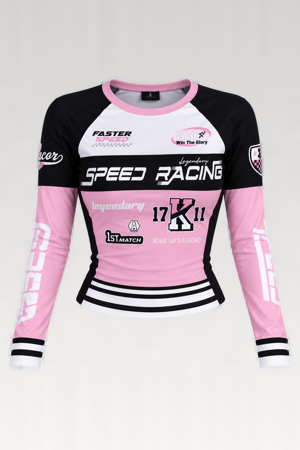 T-shirt raglan sport rétro