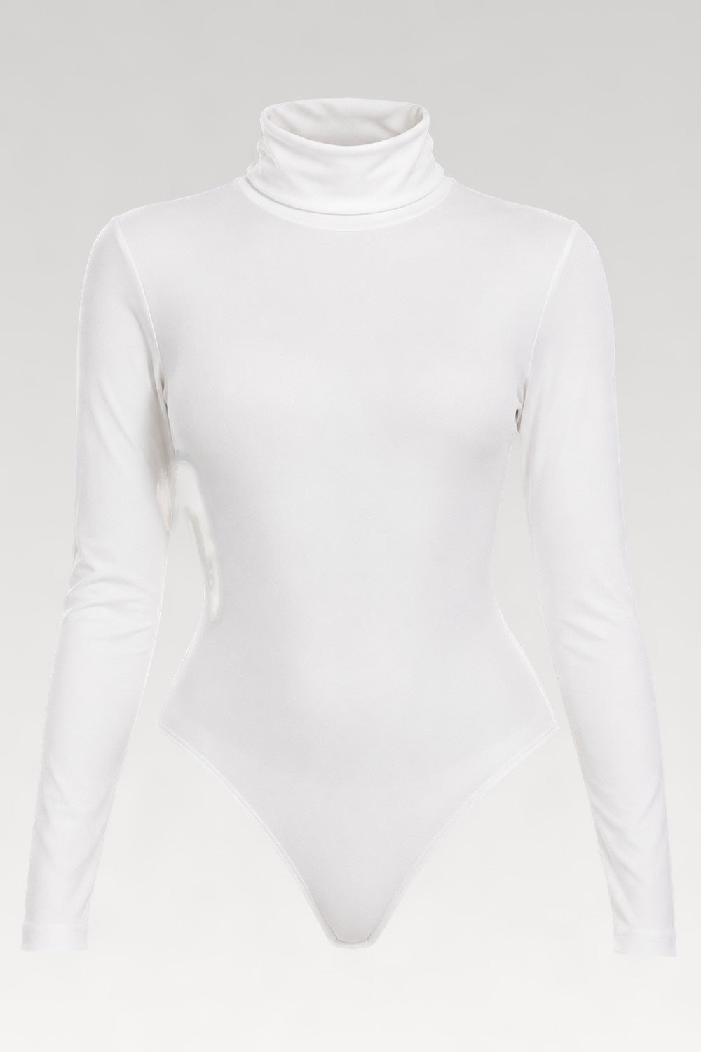 Body col carré manches longues