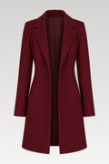 Manteau mi-long en laine