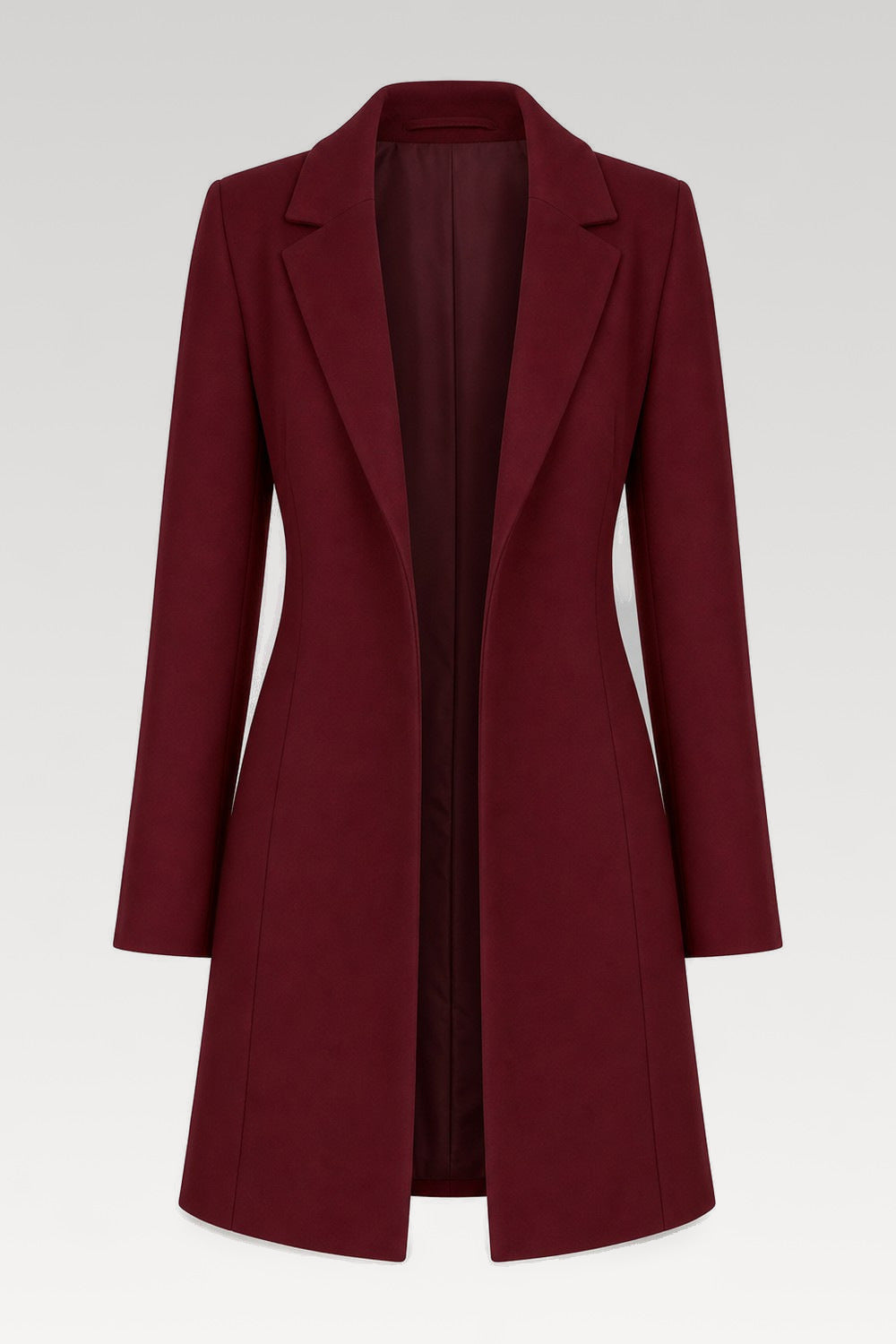 Manteau mi-long en laine