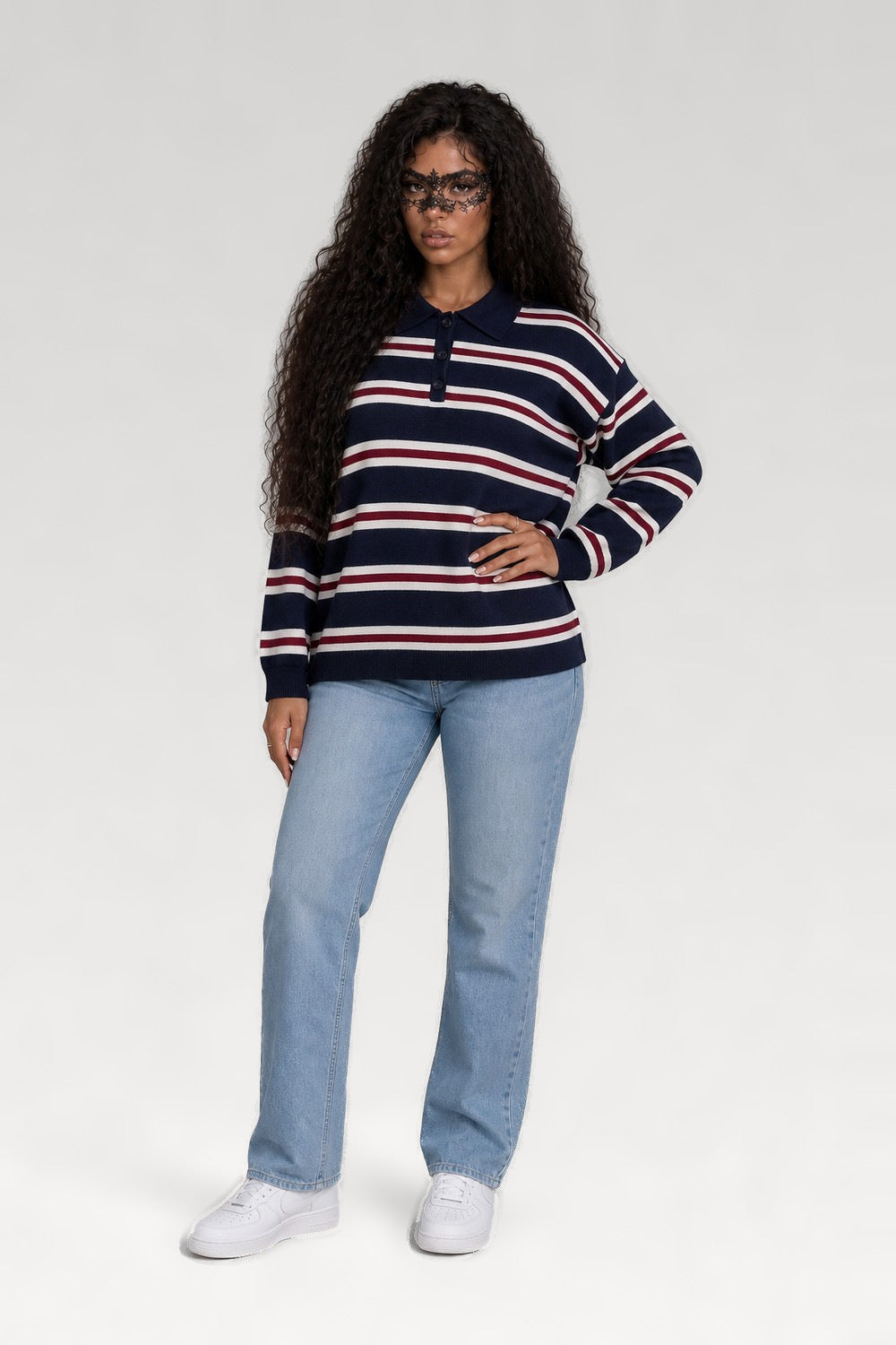 Pull polo collège américain