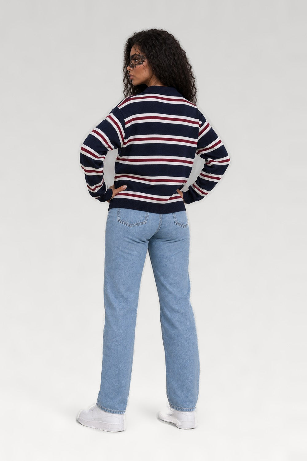 Pull polo collège américain