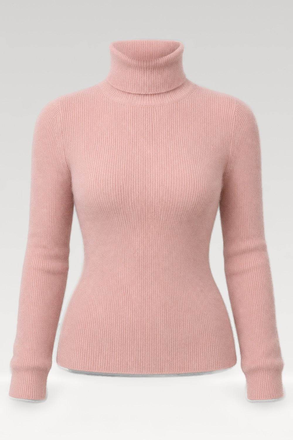Pull col roulé en laine mérinos