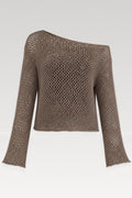 Pull fin vintage manches longues