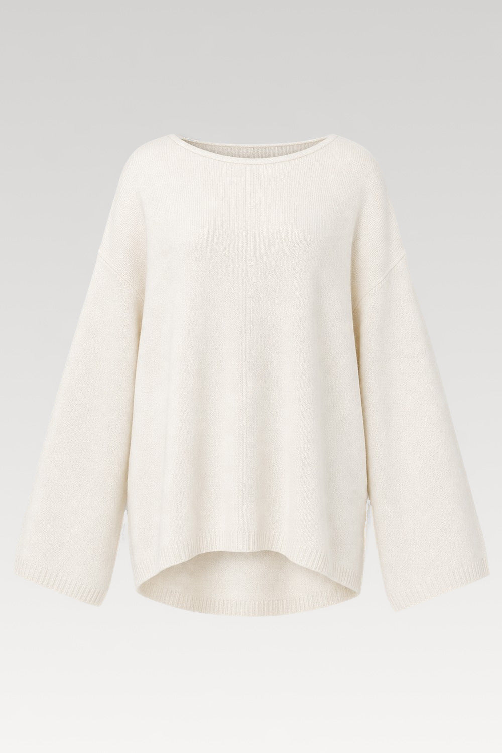 Pull dos nu en tricot de coton