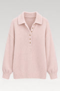 Pull ample col tailleur