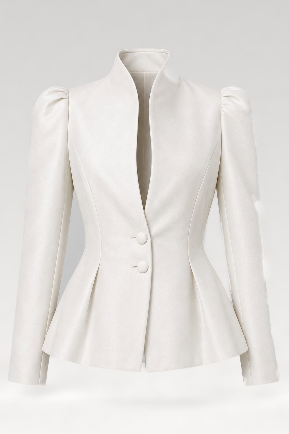 Veste cintrée col montant coupe A